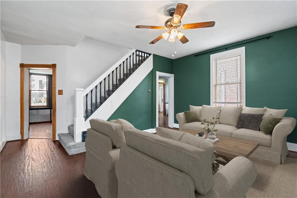 206 Constitution Street Perryopolis, PA 15473 - Photo 6 of 36 Living Room - Virtually Staged