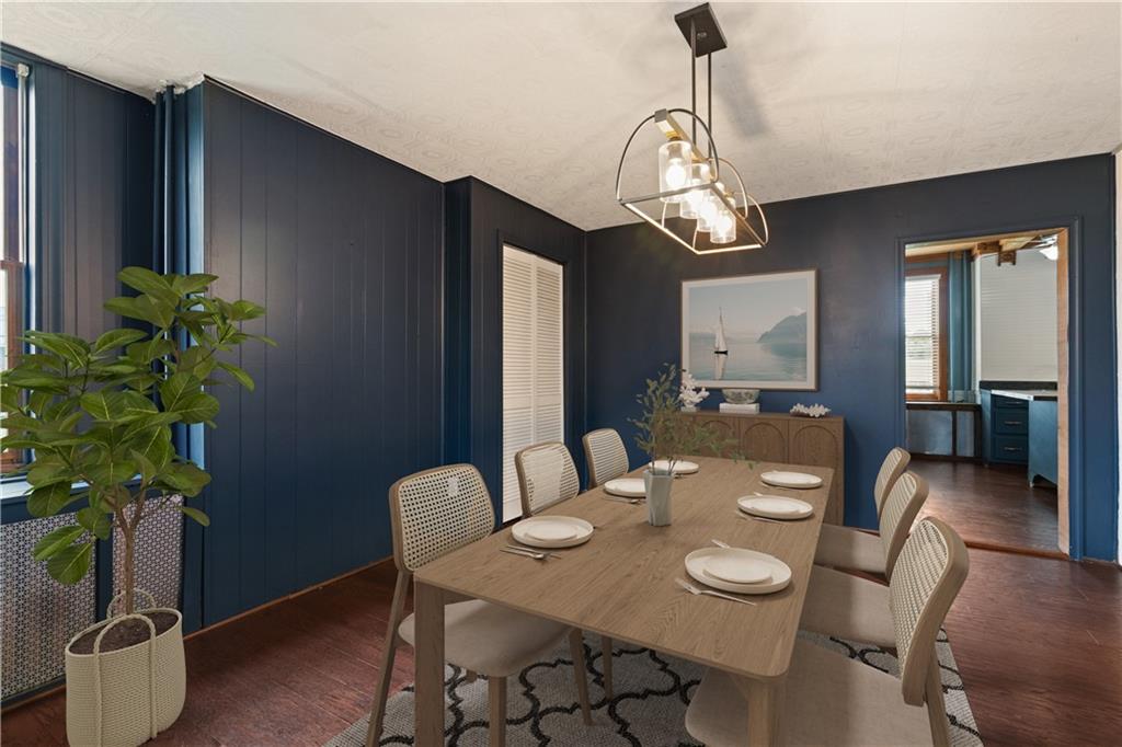 206 Constitution Street Perryopolis, PA 15473 - Photo 9 of 36 Dining Room - Virtually Staged
