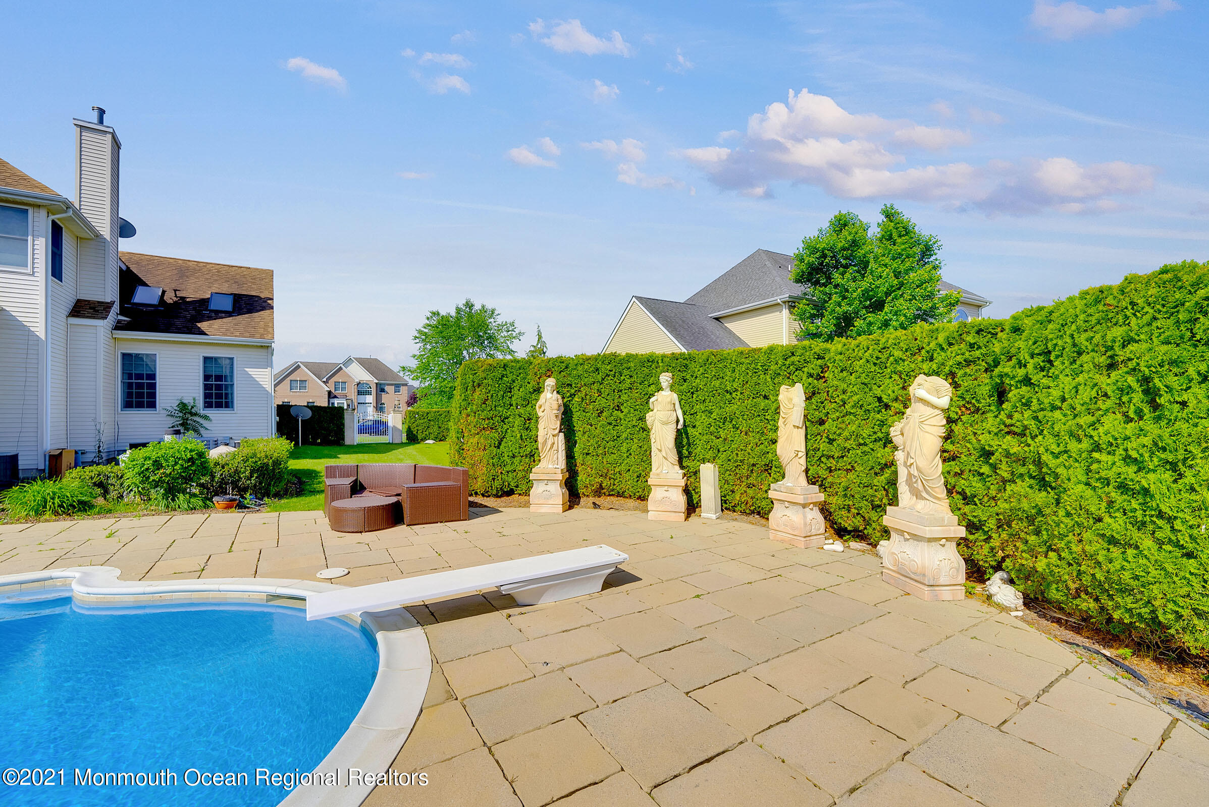 2 Hanging Rock Road Freehold, NJ 07728 - Photo 50 of 55 a view of a house with backyard and sitting area