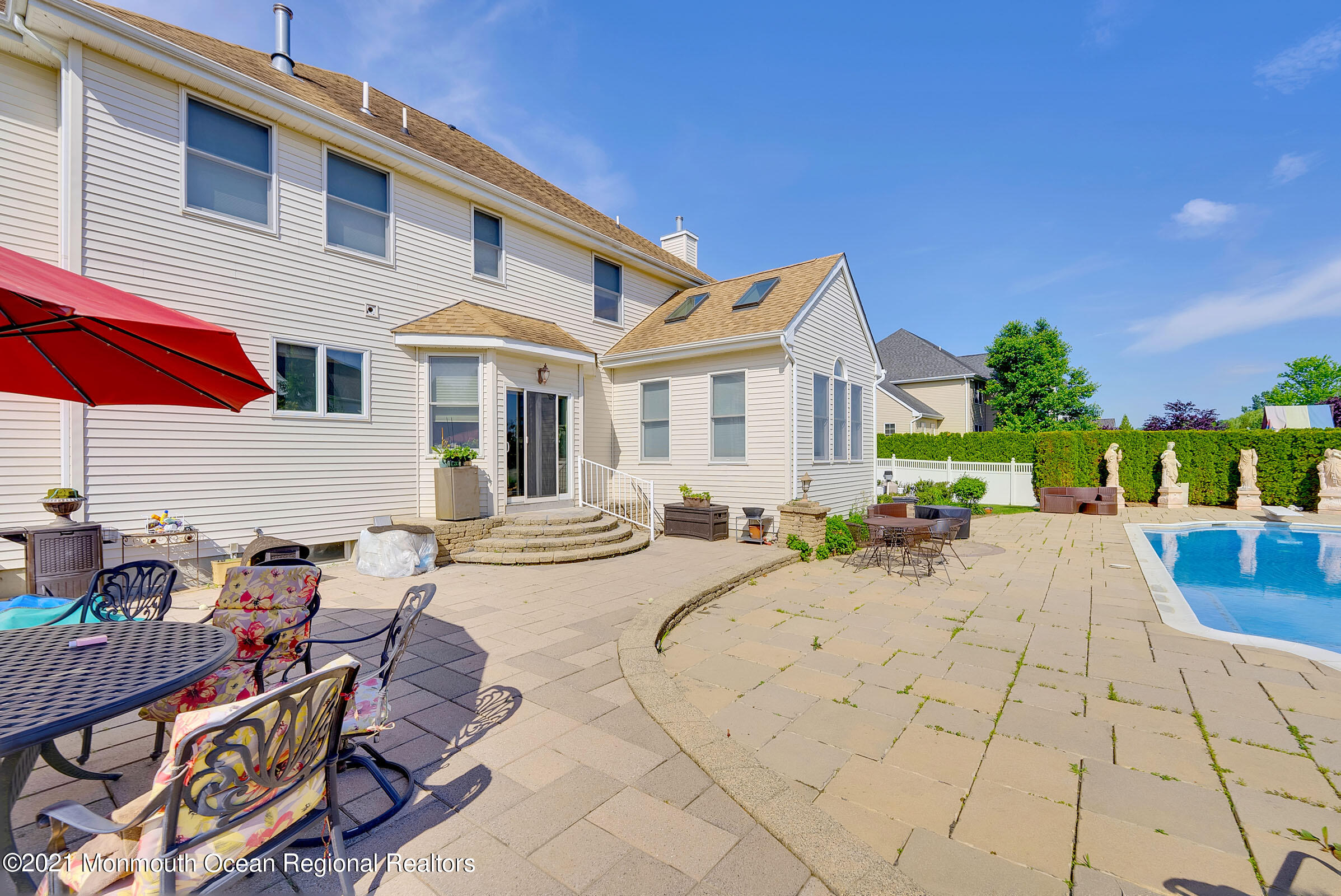 2 Hanging Rock Road Freehold, NJ 07728 - Photo 53 of 55 a view of the house with backyard and sitting area