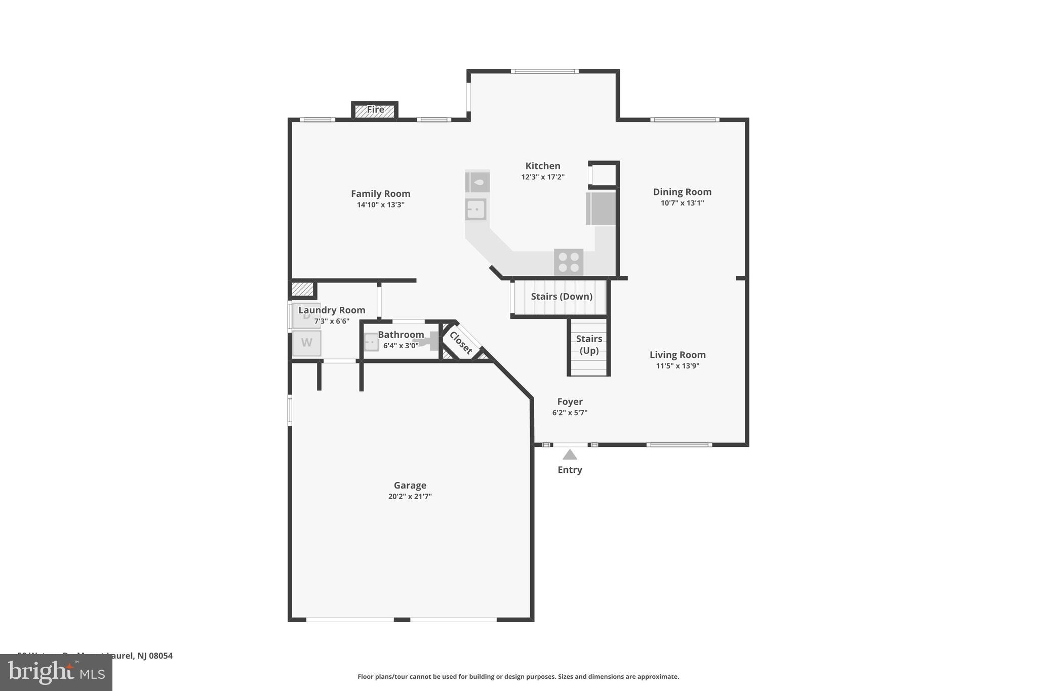 58 Watson Drive Mount Laurel, NJ 08054 - Photo 53 of 56 a picture of floor plan