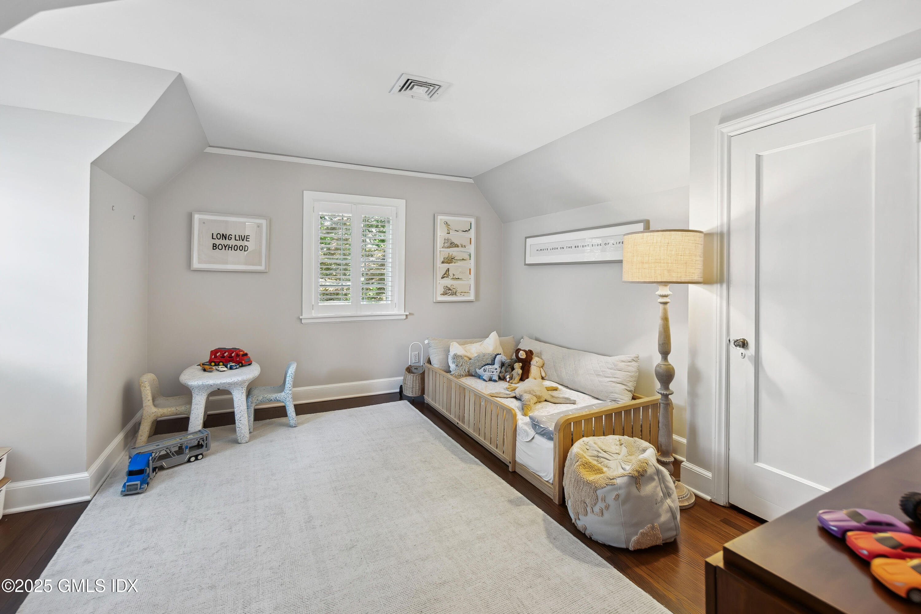 87 Orchard Drive Greenwich, CT 06830 - Photo 18 of 31 a bedroom with furniture and a window