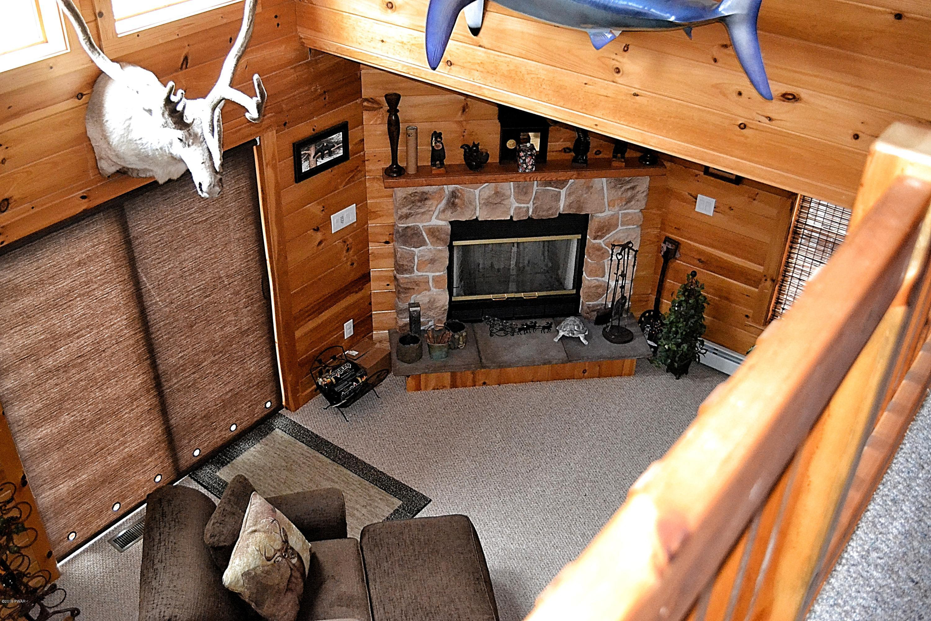 14 Ruffed Grouse Road Lakeville, PA 18438 - Photo 20 of 49 Looking into Living Room from Loft area