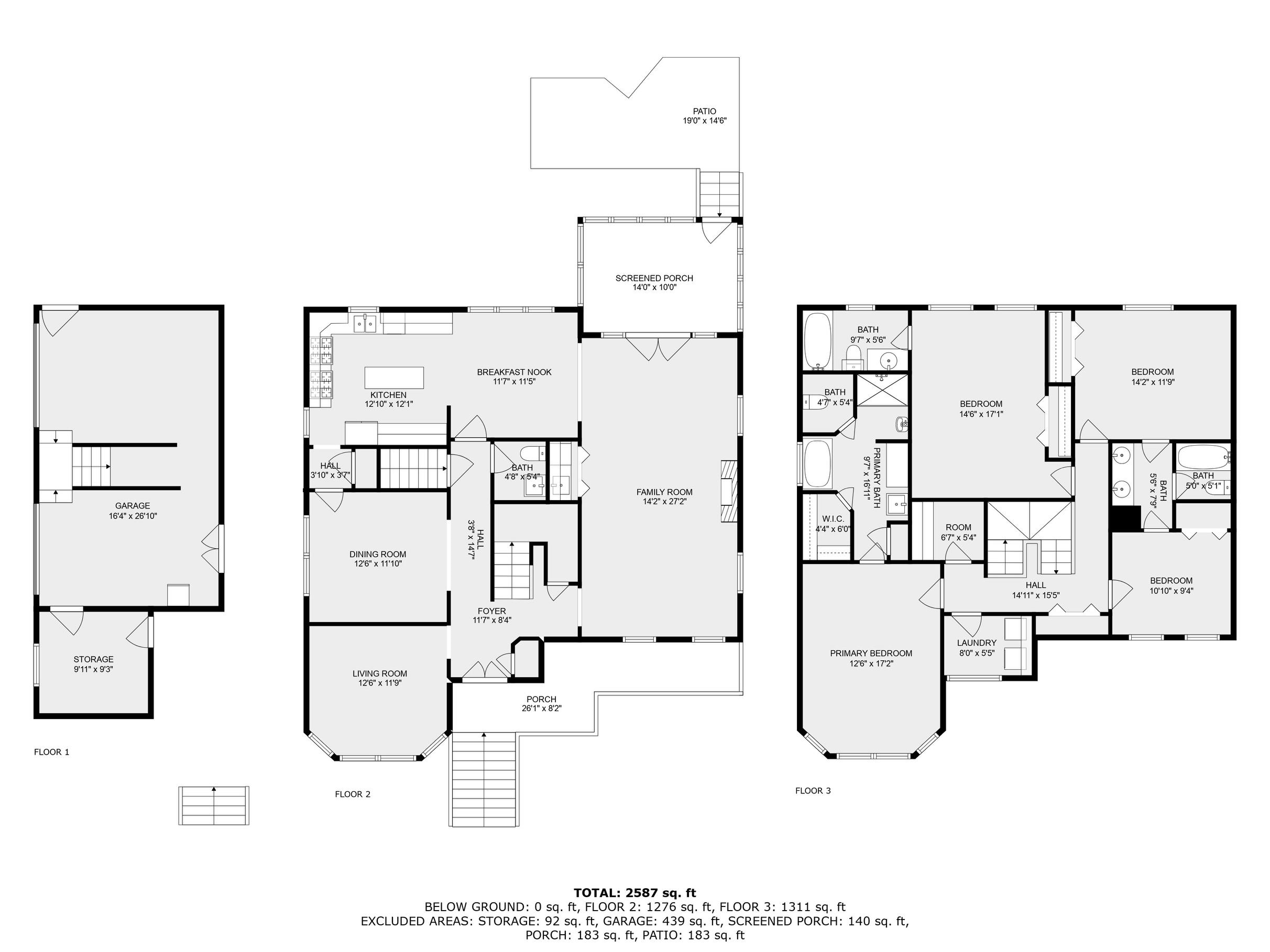 510 Oak Ridge Court West Daphne, AL 36526 - Photo 50 of 50 Floor Plan