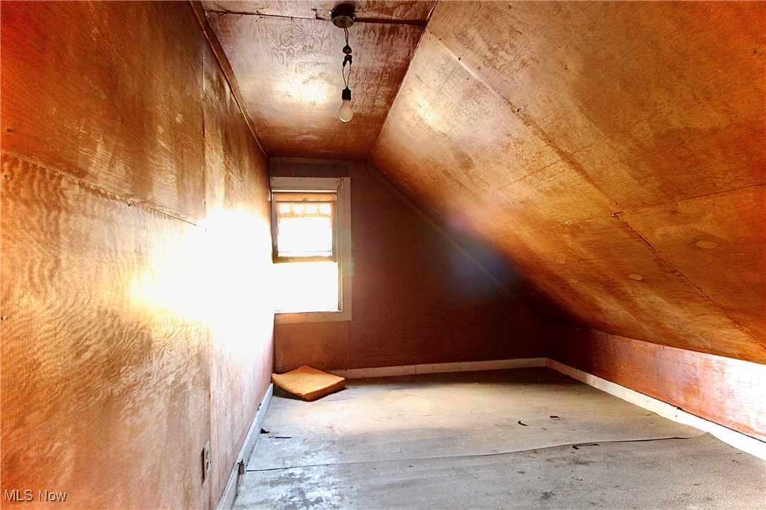 12406 Kinsman Road Cleveland, OH 44120 - Photo 21 of 29 Bonus room featuring lofted ceiling