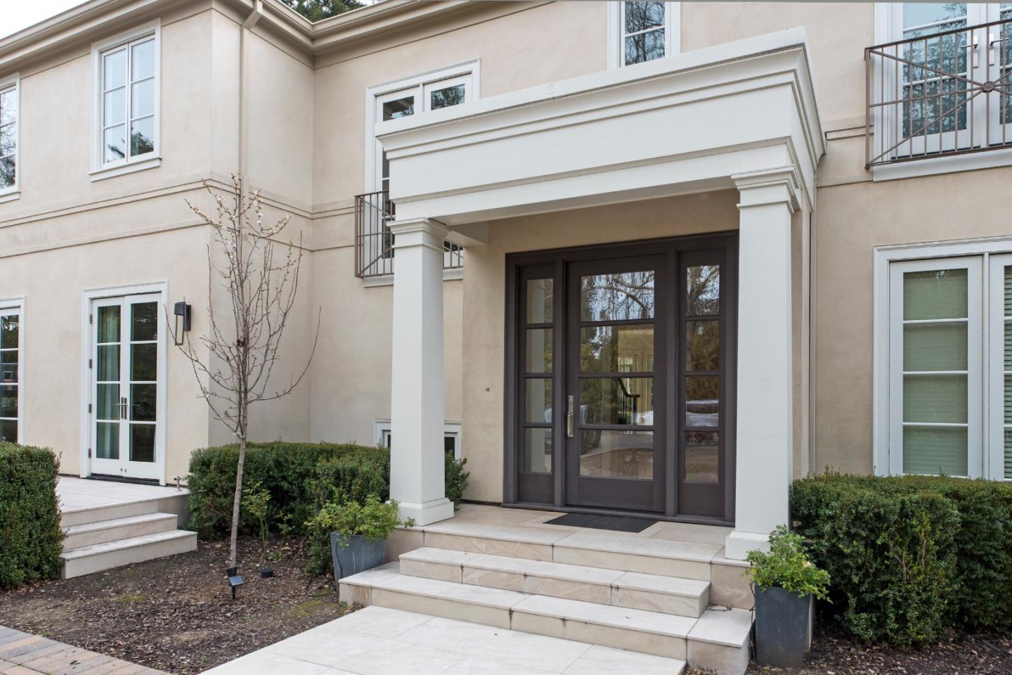 1340 Arbor Road Menlo Park, CA 94025 - Photo 5 of 7 a front view of a house with potted plants