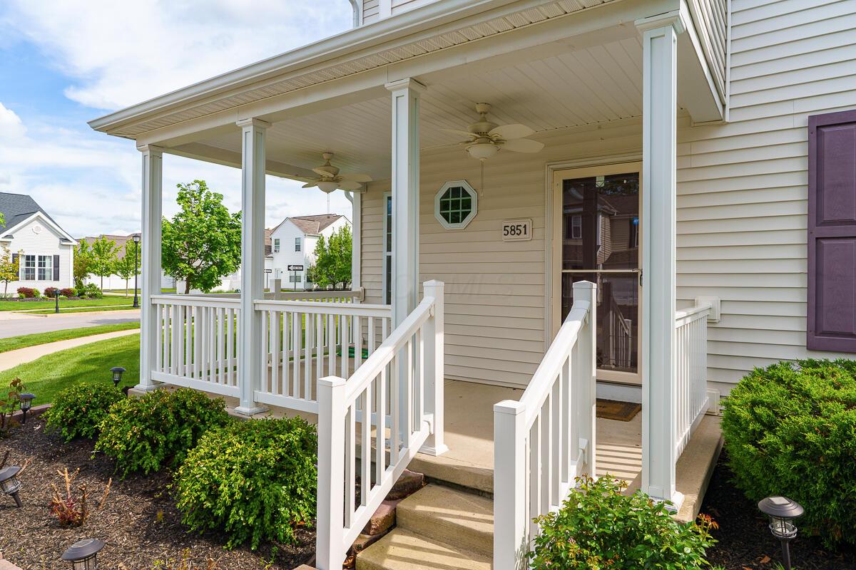 5851 Myrick Road Dublin, OH 43016 - Photo 2 of 37 front porch