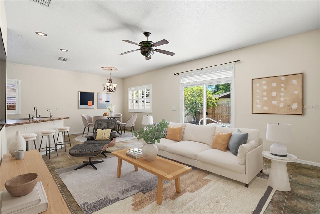 1934 Old Sawmill Road Brandon, FL 33510 - Photo 6 of 40 a living room with furniture and a large window