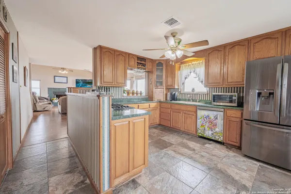 a view of a livingroom and dining room