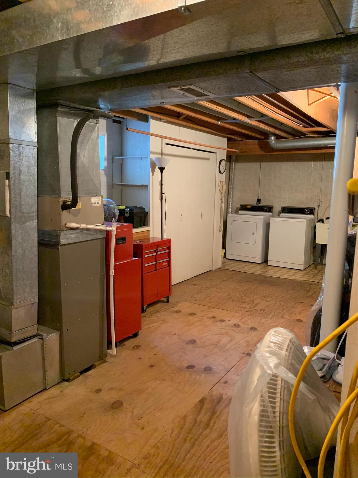 606 Crum Creek Road Broomall, PA 19008 - Photo 22 of 32 Basement Storage Area