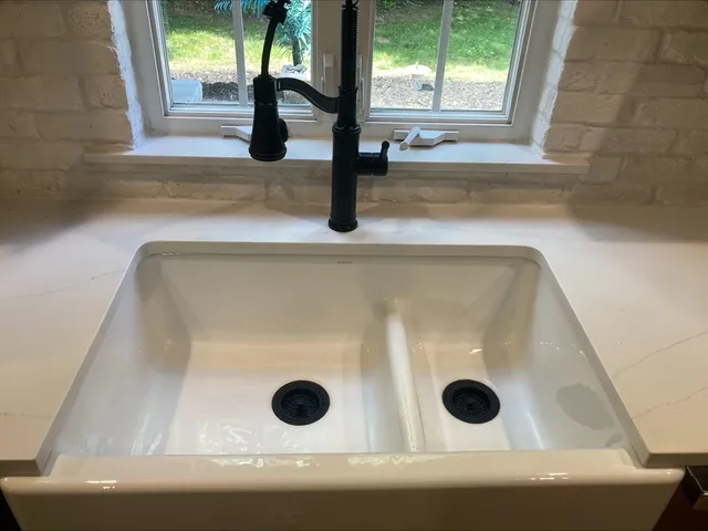 a bathroom with a sink
