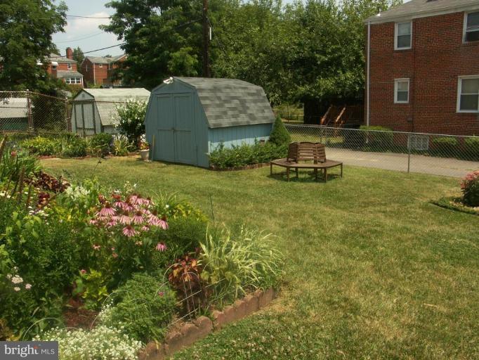 3601 28th Street Northeast Washington, DC 20018 - Photo 18 of 24 a aerial view of a house with garden