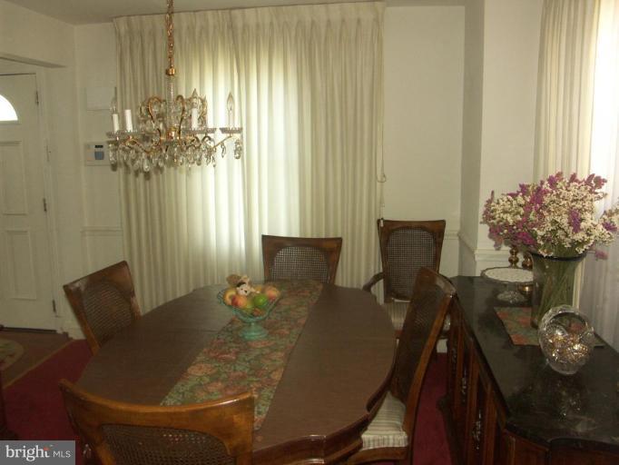 3601 28th Street Northeast Washington, DC 20018 - Photo 5 of 24 a dining room with furniture and chandelier