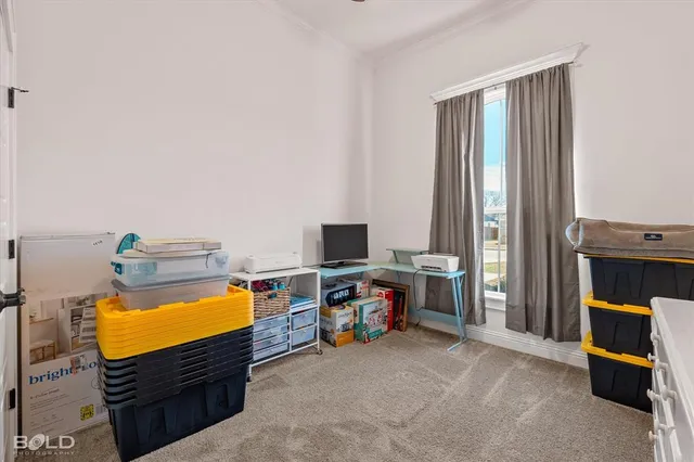 a view of a storage & utility room