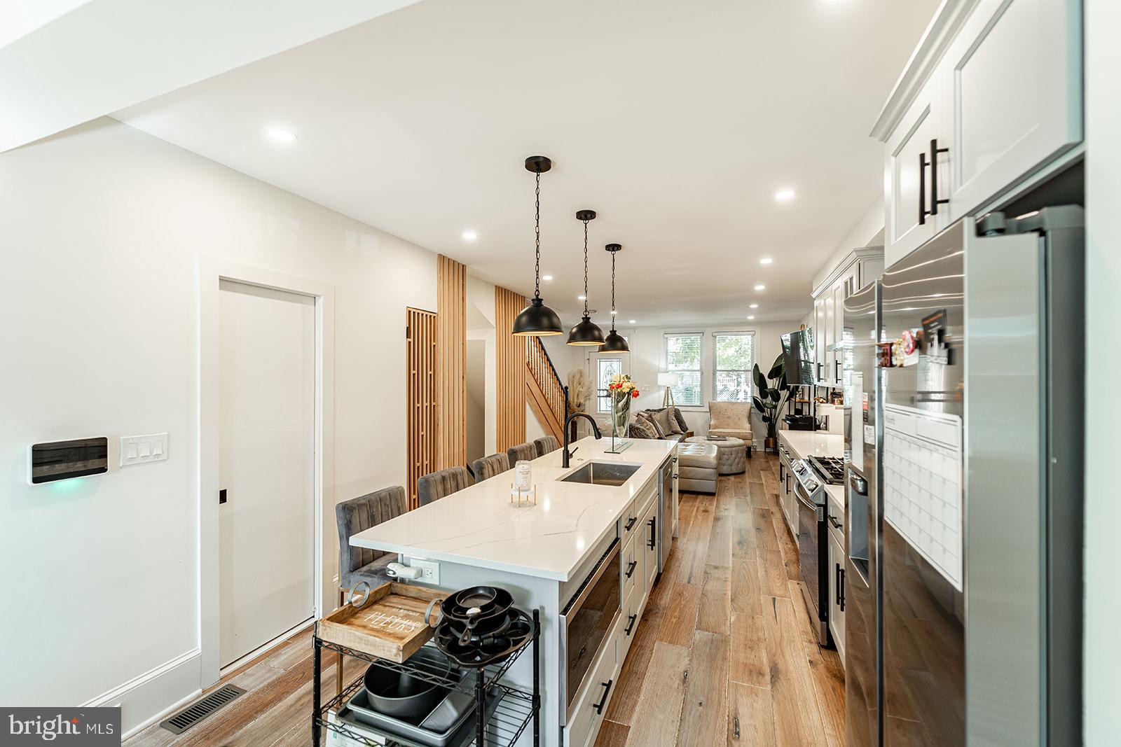1919 Bennett Place Northeast Washington, DC 20002 - Photo 5 of 18 Modern kitchen with sleek design.