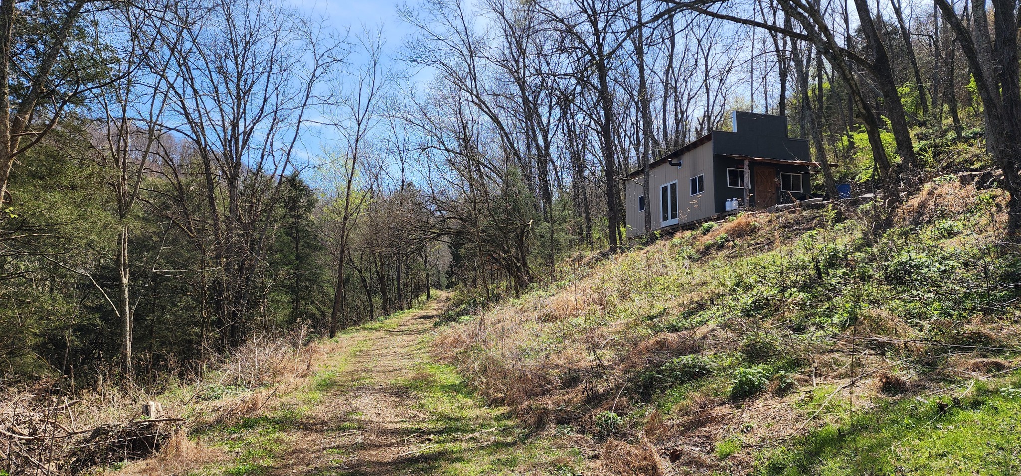 0 Chapman Hollow Road Dowelltown, TN 37059 - Photo 14 of 14 a view of a house with a yard covered with snow in the background