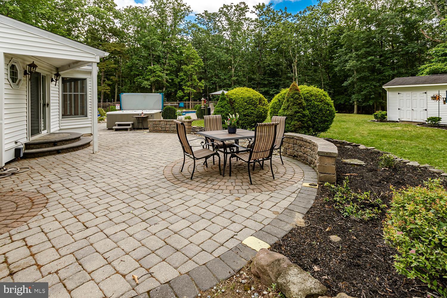 13 Oniontown Road Medford, NJ 08055 - Photo 31 of 37 Patio with landscaping