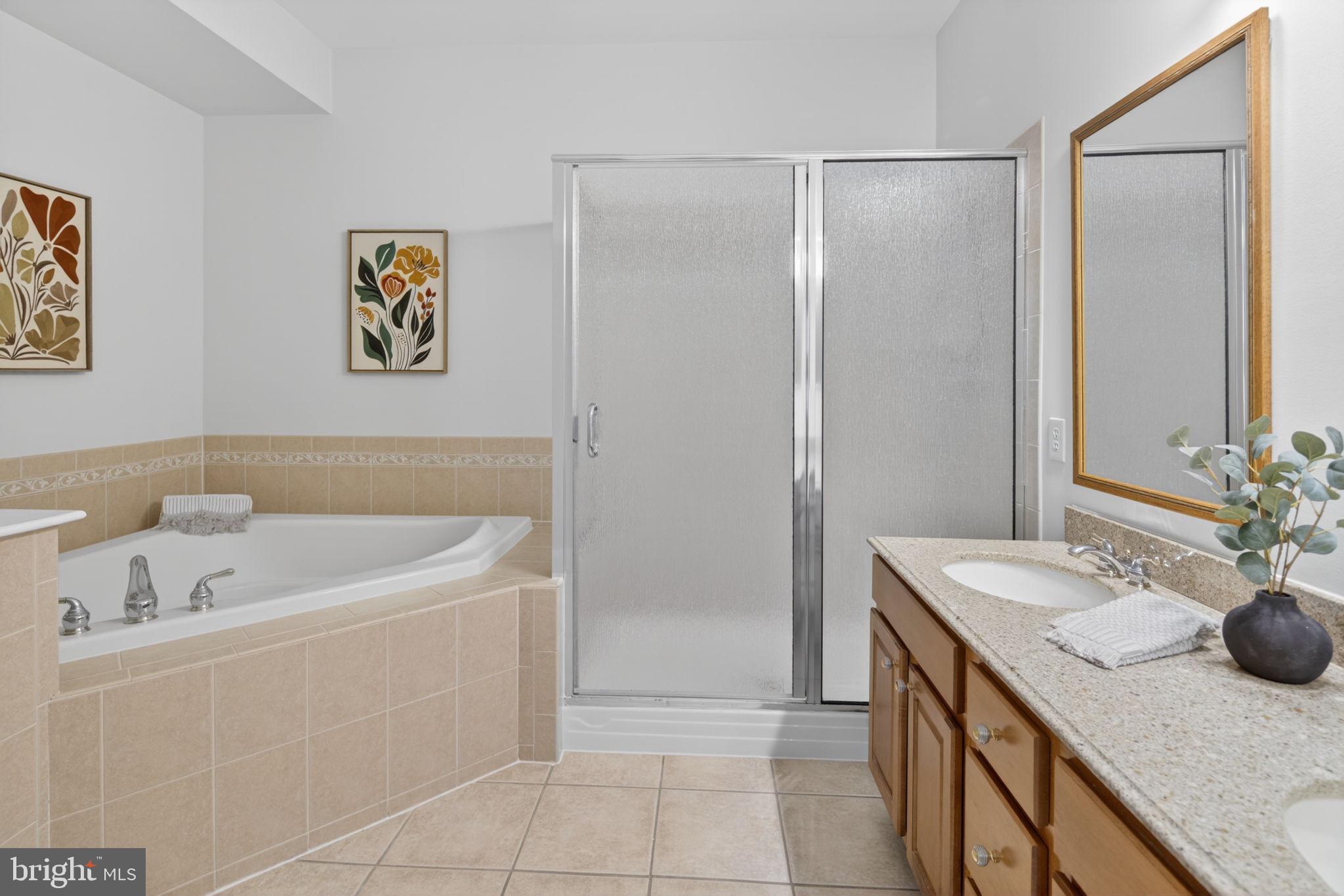 1 Warwick Road Princeton Junction, NJ 08550 - Photo 21 of 45 Serene spa-like bathroom retreat.