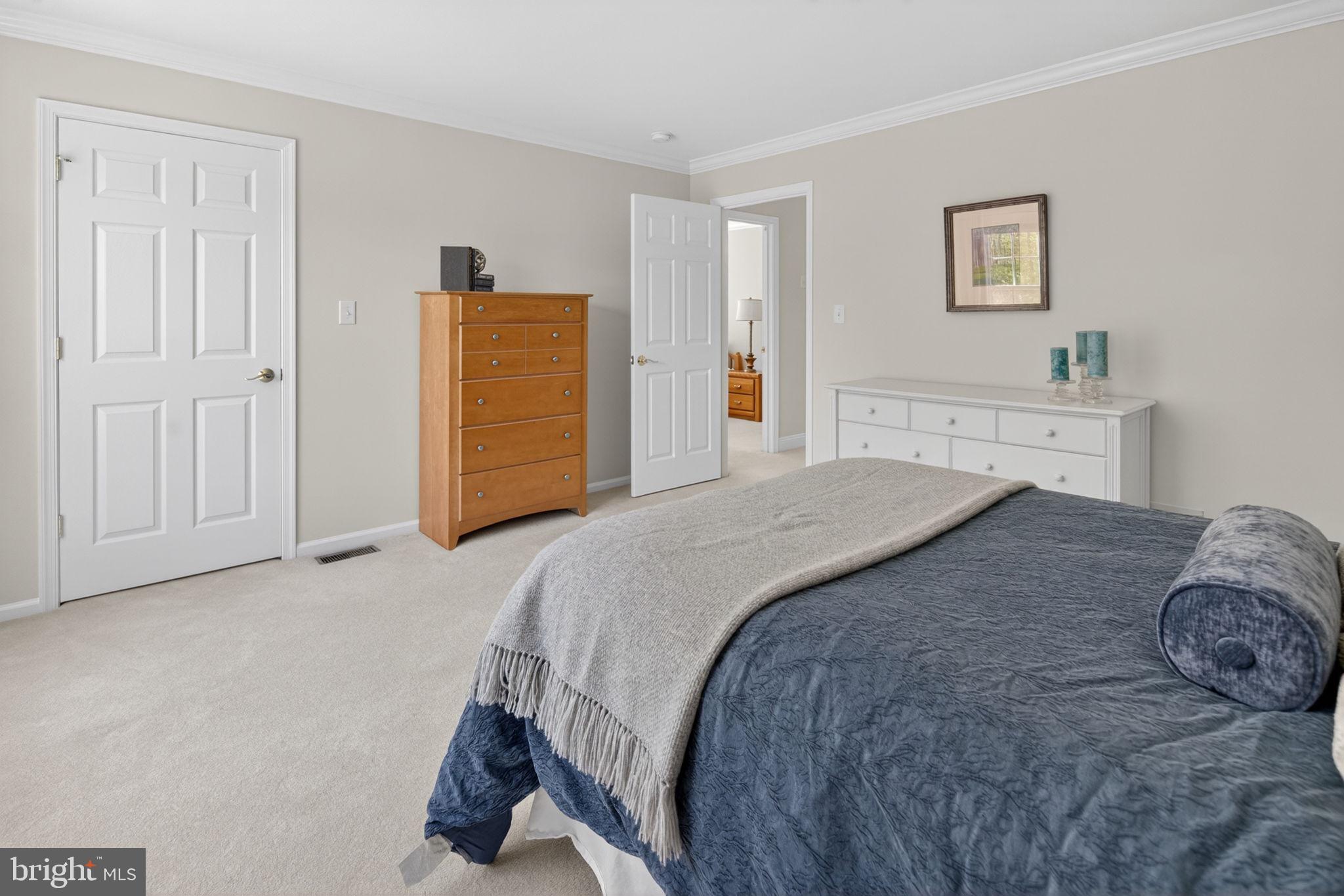1 Warwick Road Princeton Junction, NJ 08550 - Photo 27 of 45 Serene bedroom with soft hues.