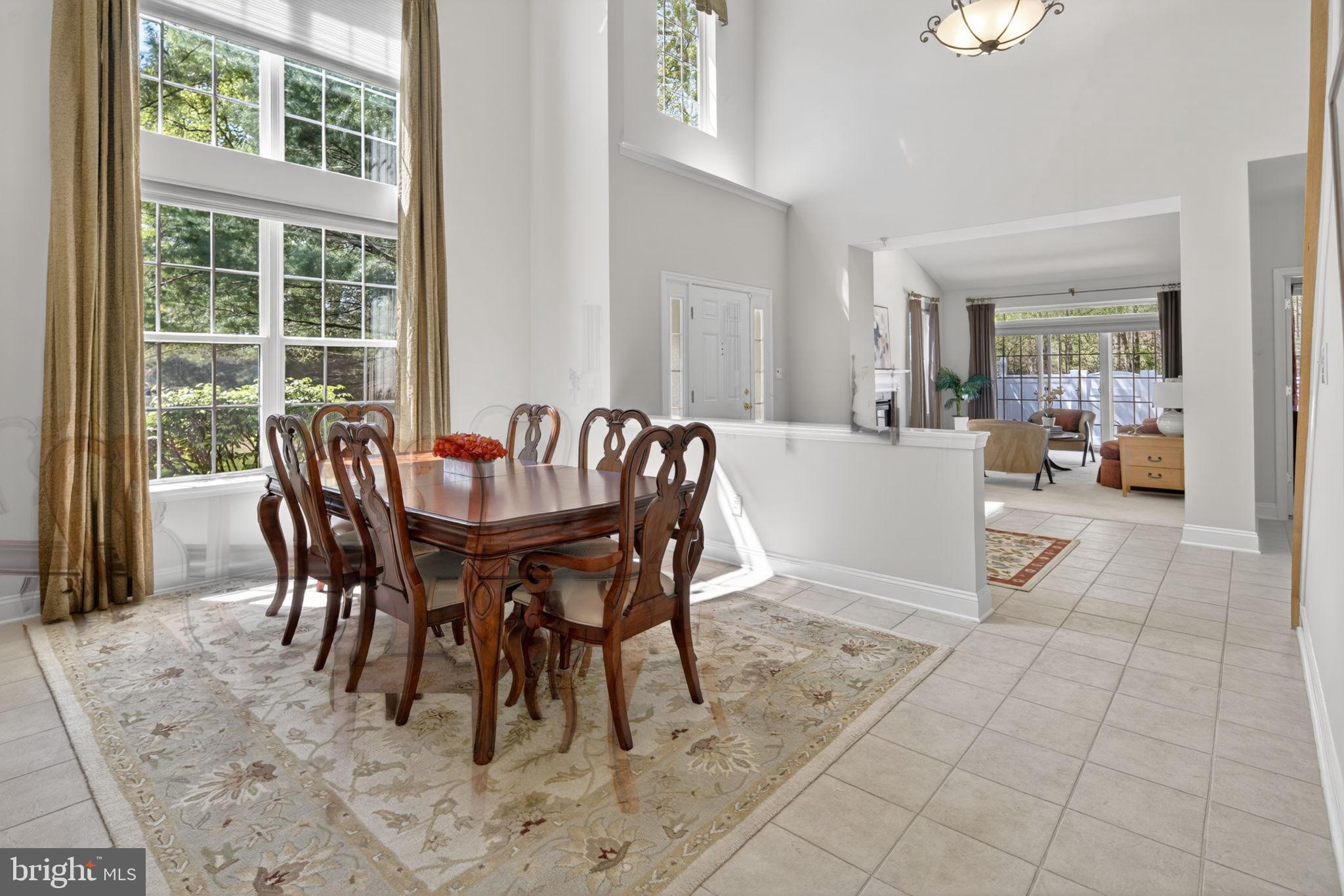 1 Warwick Road Princeton Junction, NJ 08550 - Photo 3 of 45 Elegant dining space with natural light.