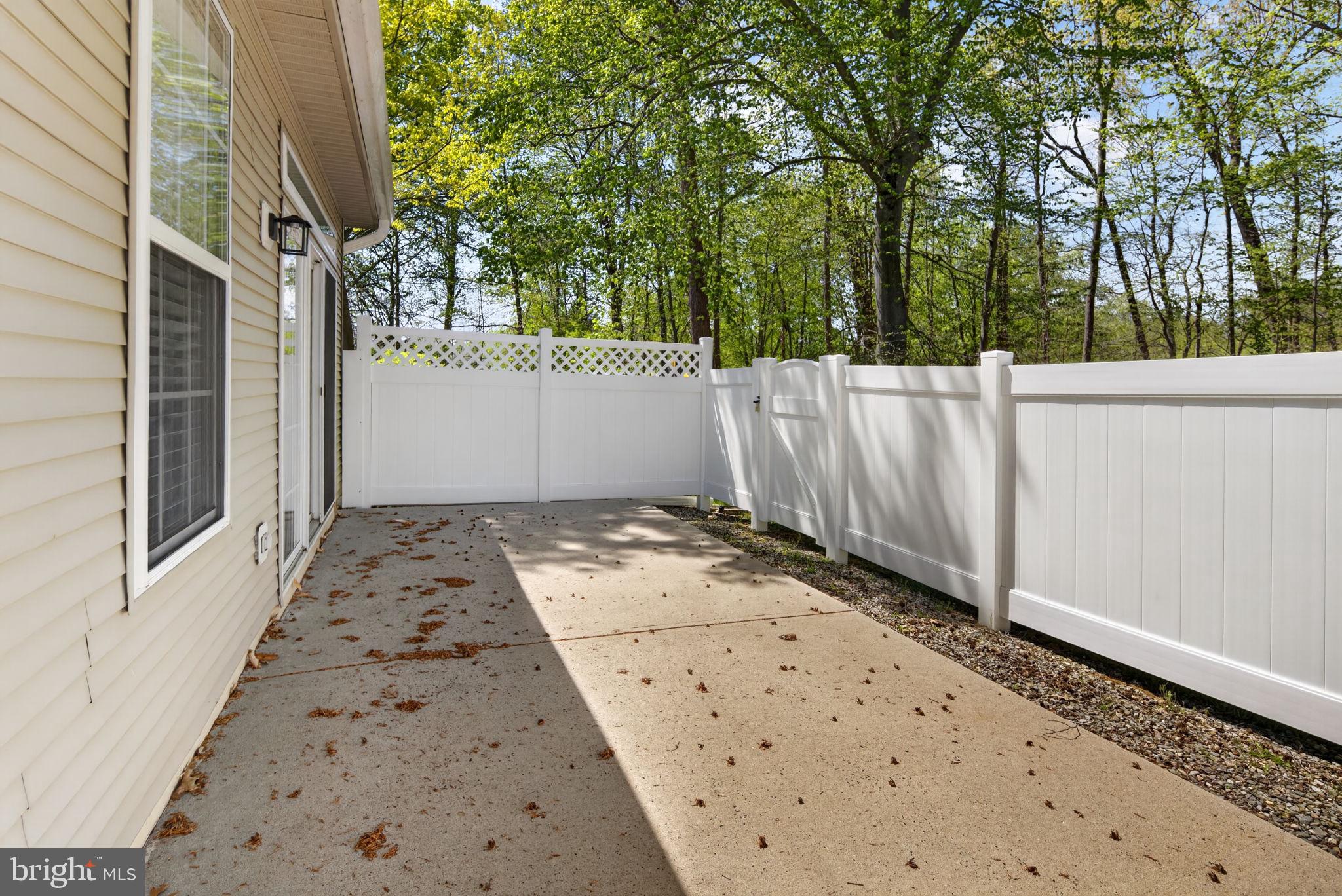 1 Warwick Road Princeton Junction, NJ 08550 - Photo 33 of 45 Serene outdoor space with privacy fence.