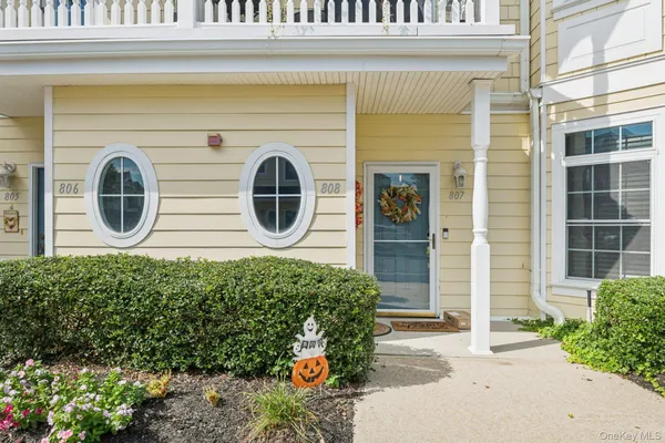 a front view of a house with entryway