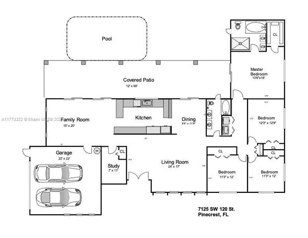 $1,898,000 | 7125 Southwest 120th Street, Pinecrest, FL 33156