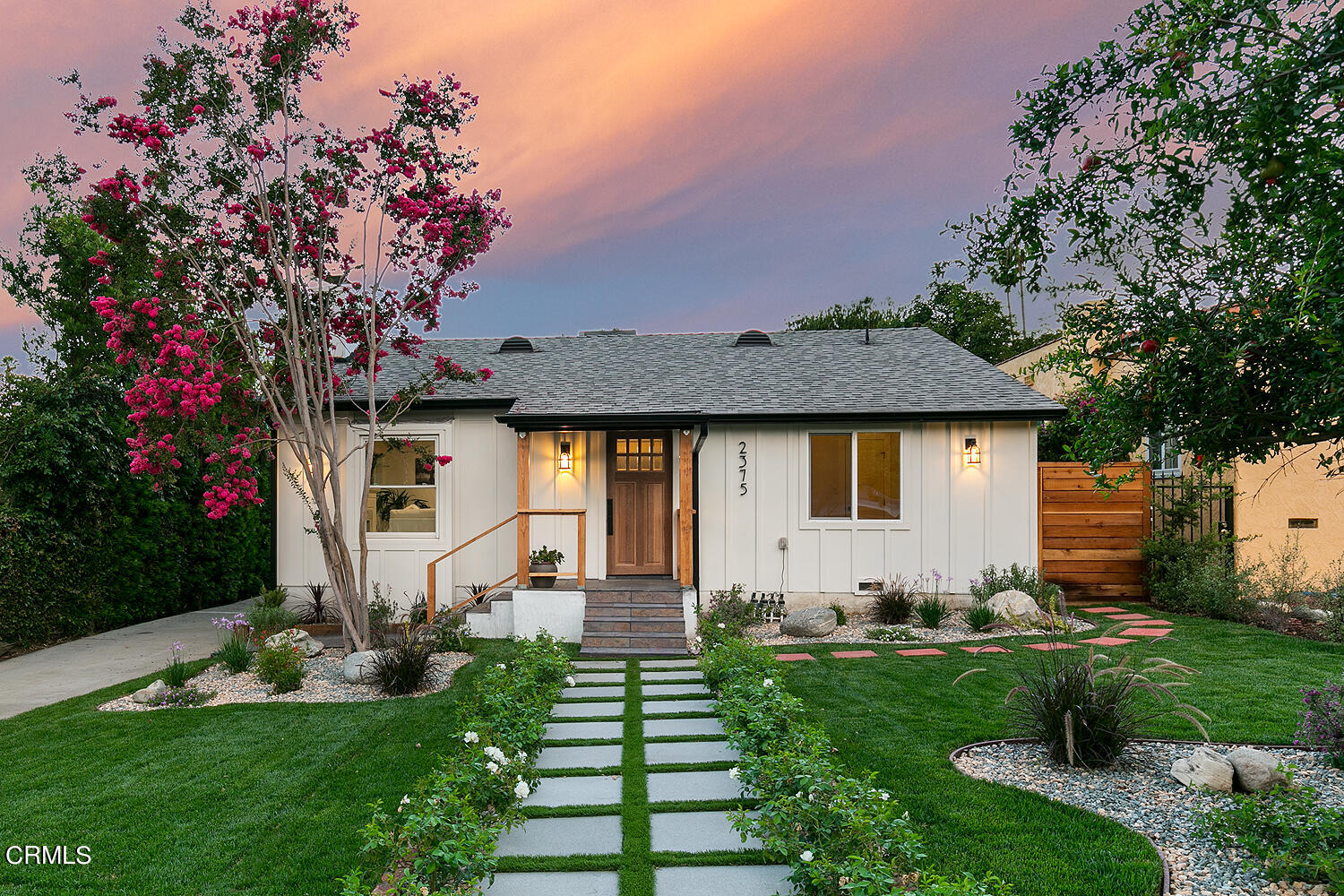 2375 Catherine Road Altadena, CA 91001 - Photo 45 of 50 a front view of a house with garden