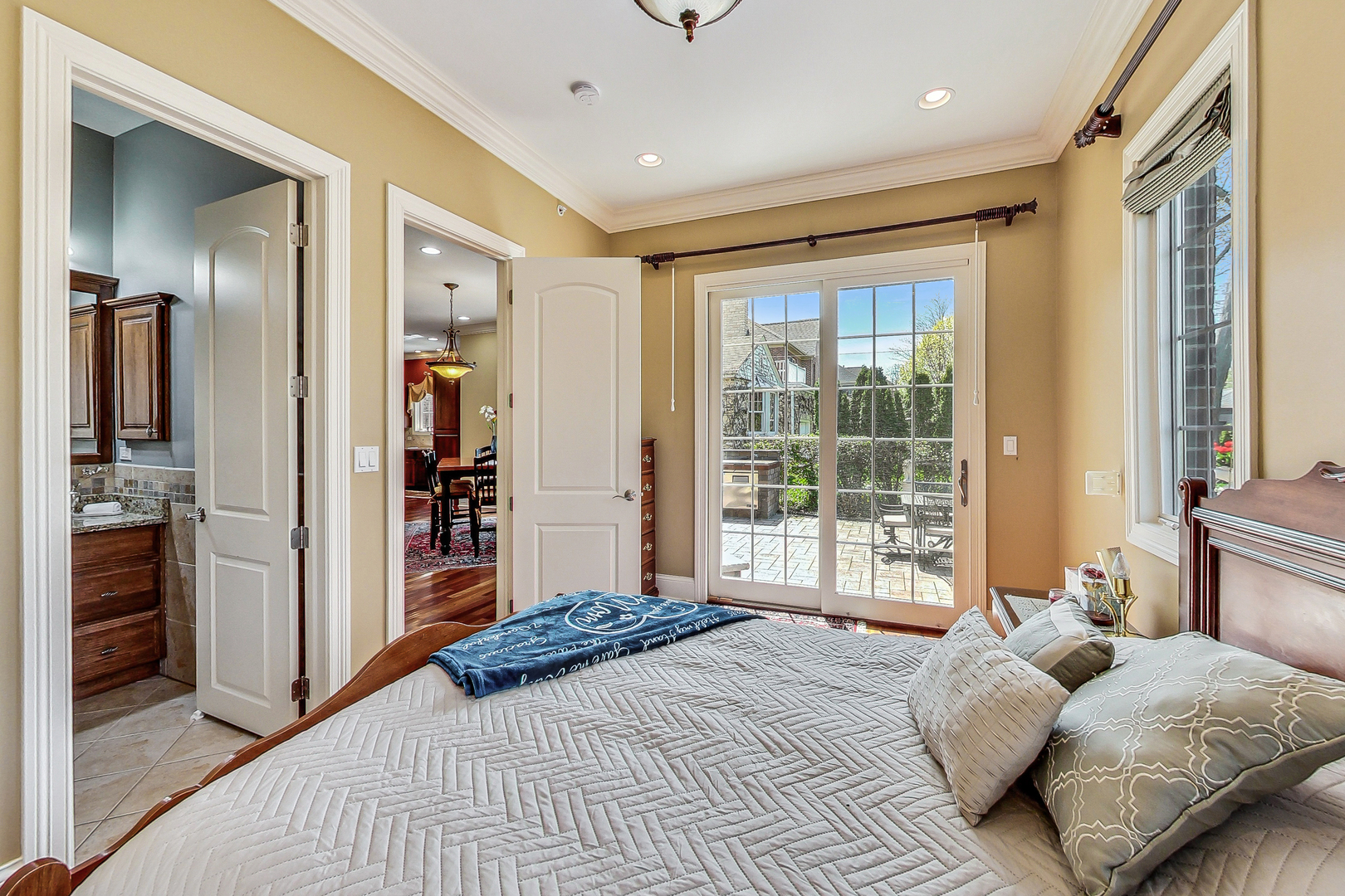 428 South Clifton Avenue Park Ridge, IL 60068 - Photo 11 of 43 a bedroom with a bed and a large window