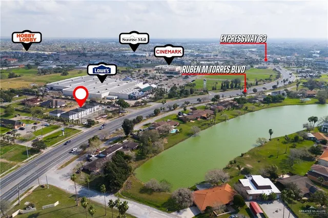 a city view with an ocean view