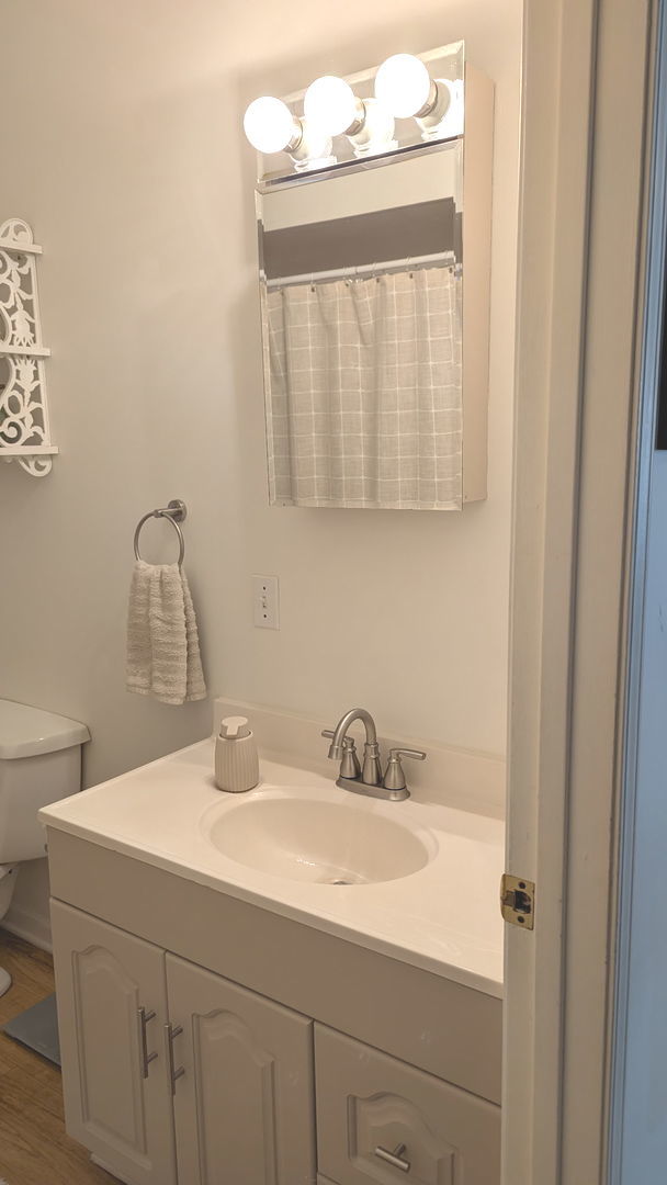 817 Chestnut Avenue Dixon, IL 61021 - Photo 15 of 31 a bathroom with a sink and a mirror