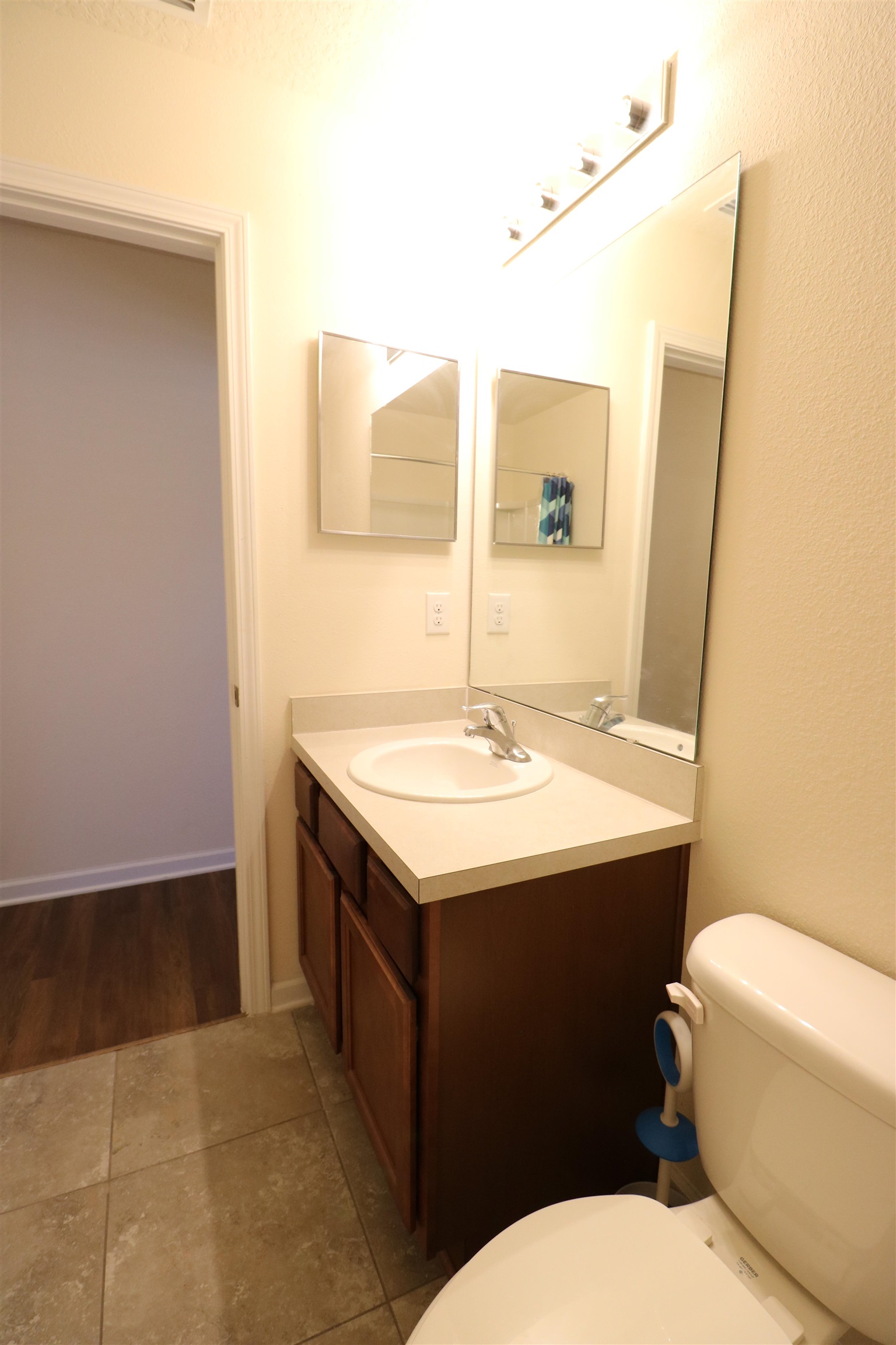 638 Servia Drive St. Johns, FL 32259 - Photo 17 of 27 a bathroom with a sink and a mirror