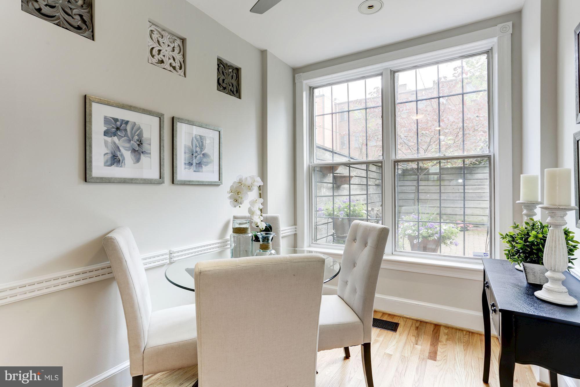409 D Street Northeast Washington, DC 20002 - Photo 12 of 30 Sunlit Dining Room