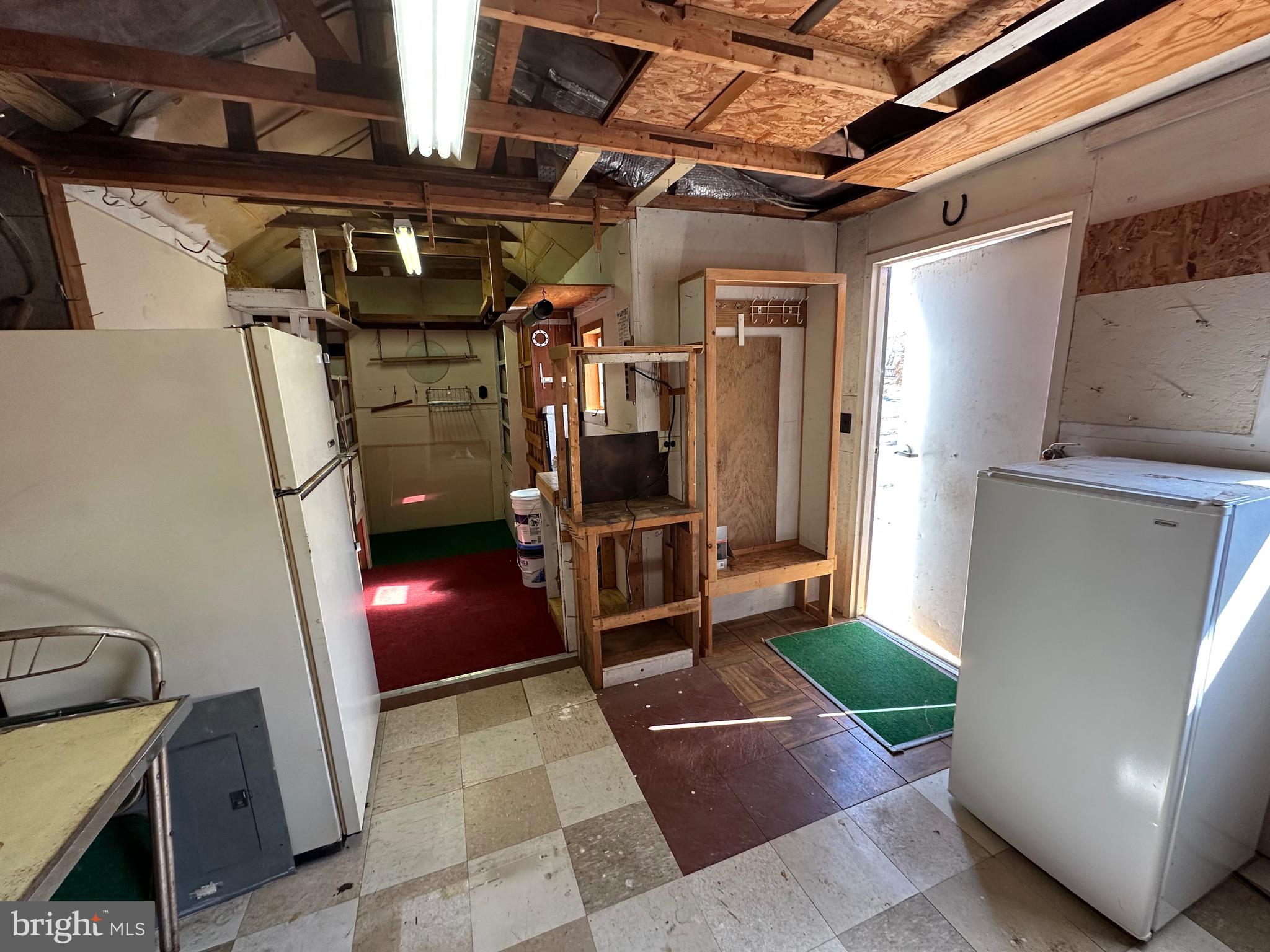 13051 Pullen Loop King George, VA 22485 - Photo 19 of 19 Inside Workshop, extra fridge for space