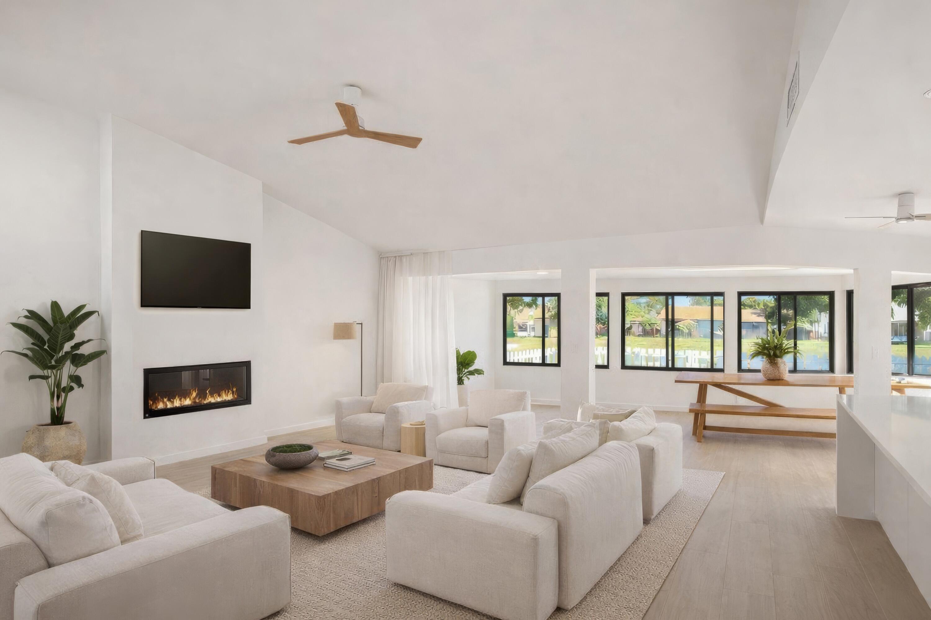 233 Southwest 28th Avenue Delray Beach, FL 33445 - Photo 8 of 61 Virtually staged Living room