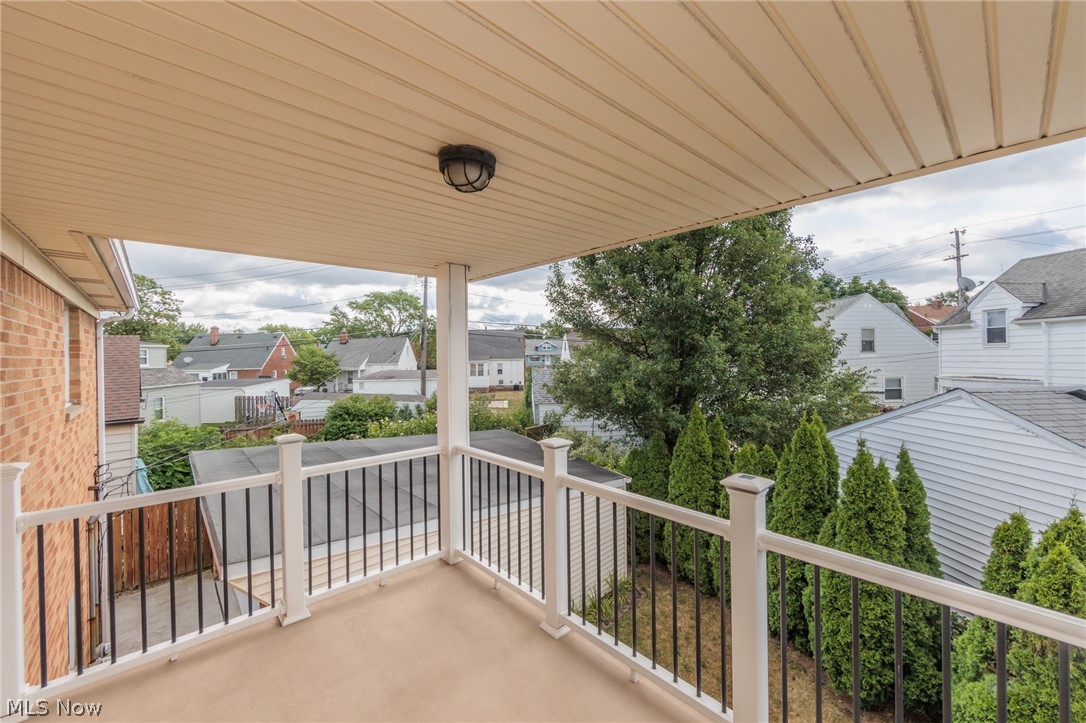 6147 Holburn Road Cleveland, OH 44129 - Photo 33 of 45 View of balcony