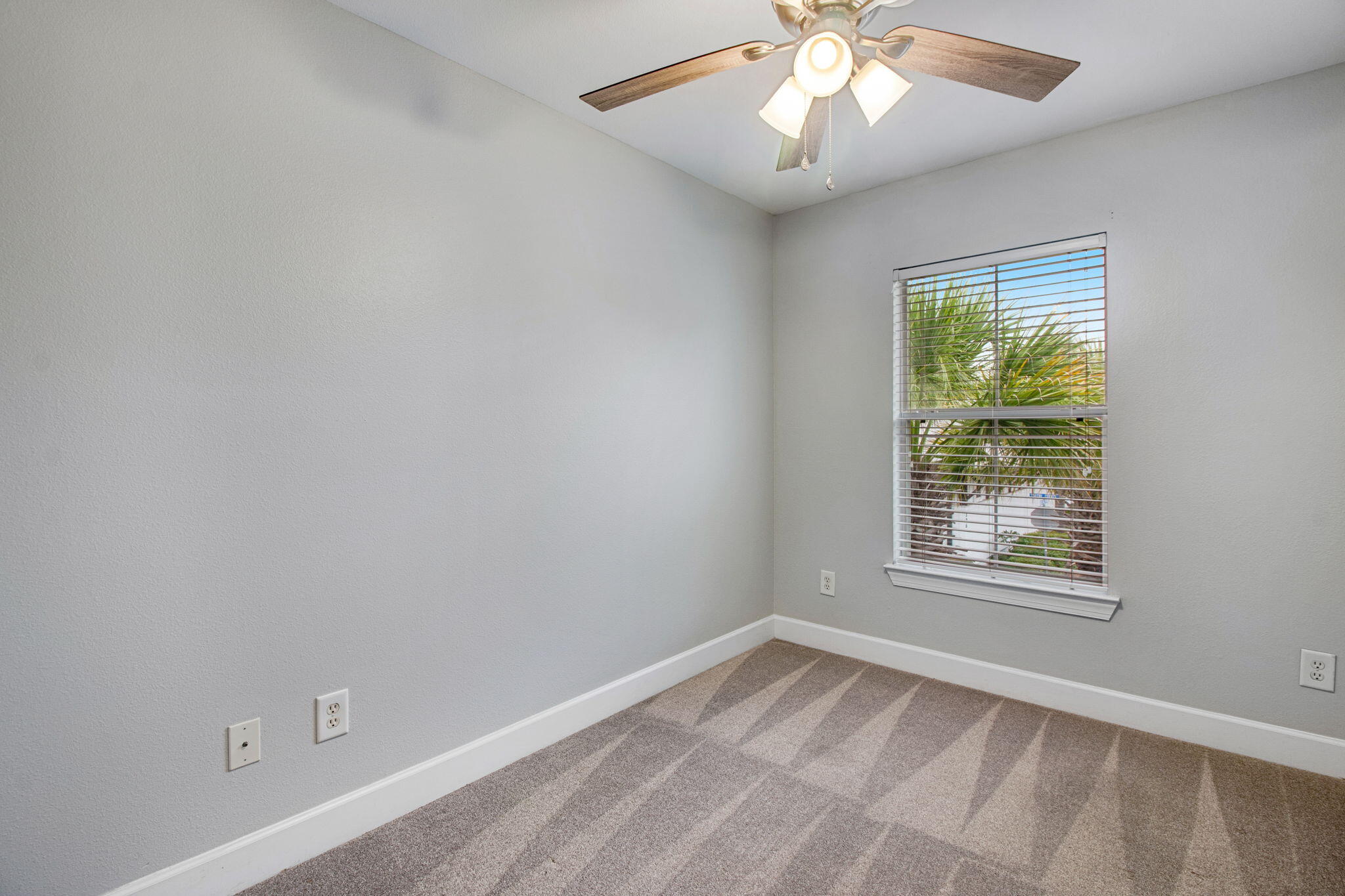3 Talon Court Santa Rosa Beach, FL 32459 - Photo 14 of 20 an empty room with a window and a fan