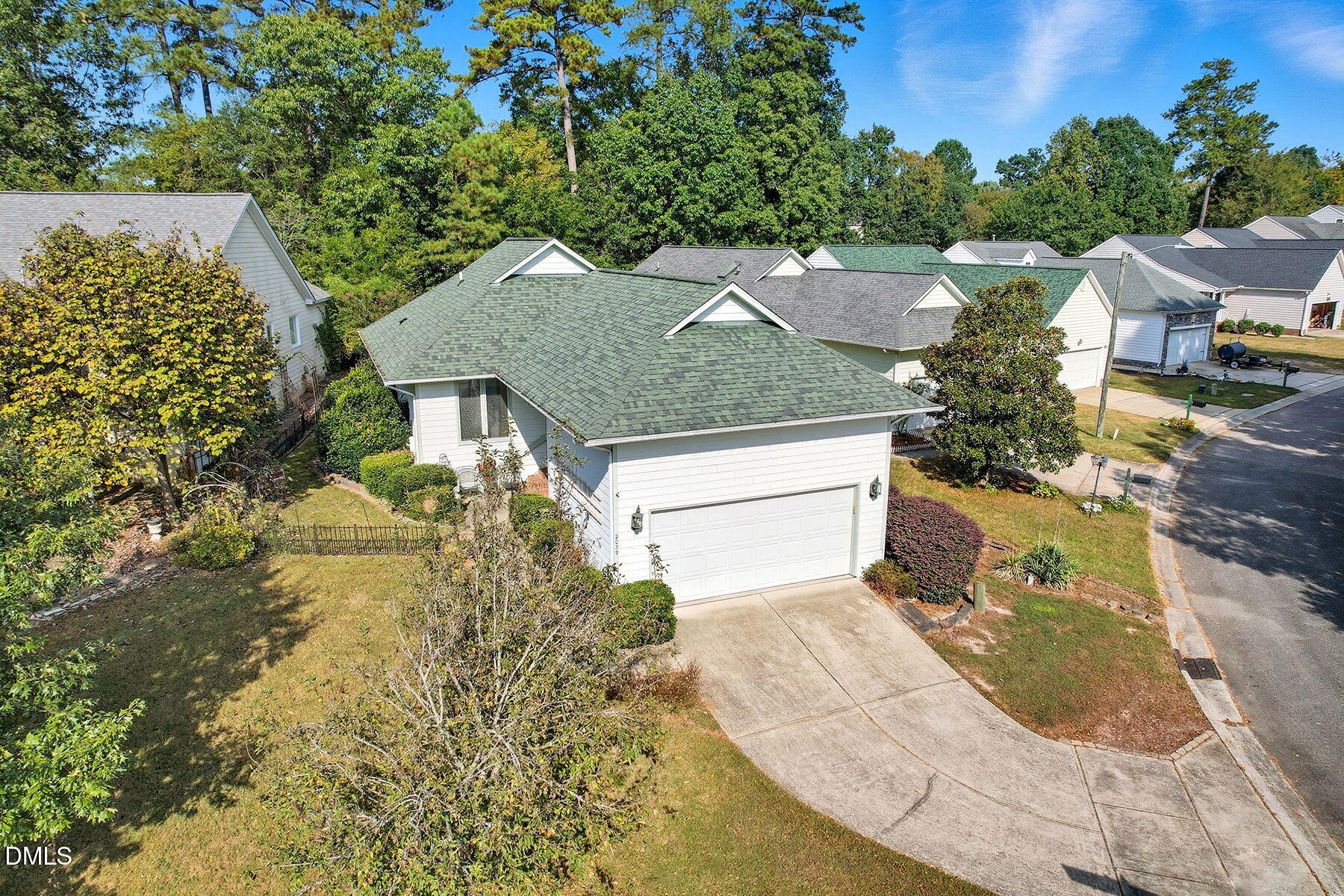 2029 Castle Pines Drive Raleigh, NC 27604 - Photo 2 of 38 an aerial view of a house