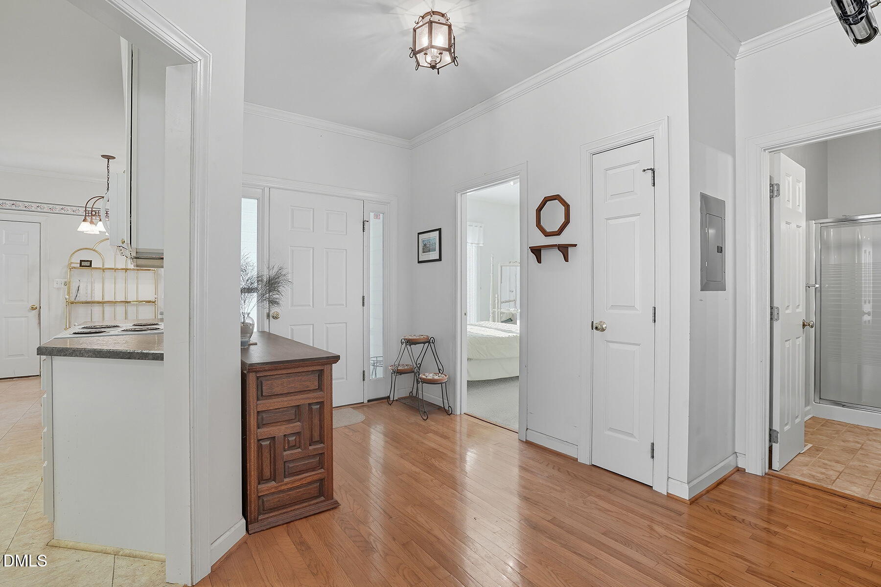 2029 Castle Pines Drive Raleigh, NC 27604 - Photo 6 of 38 a view of a hallway with bathroom