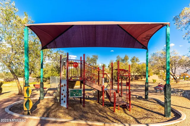 a view of outdoor space with seating area