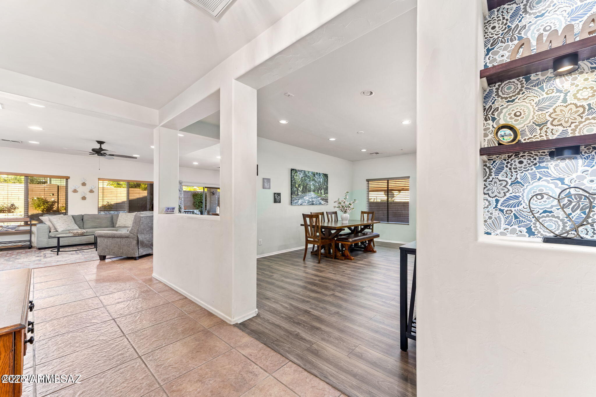3635 East Secretariat Road Tucson, AZ 85739 - Photo 8 of 27 a view of living room filled with furniture and couch