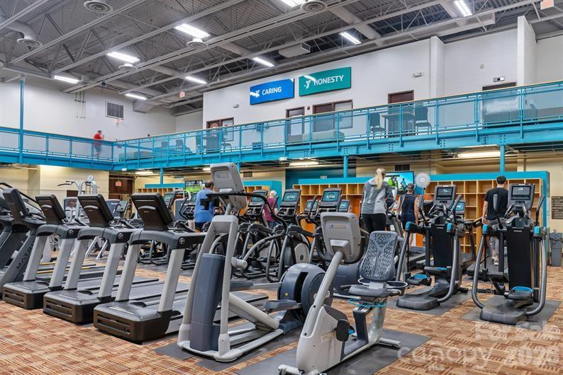 9569 Teamwork Street Northwest Concord, NC 28027 - Photo 23 of 23 a view of a view of a room with gym equipment
