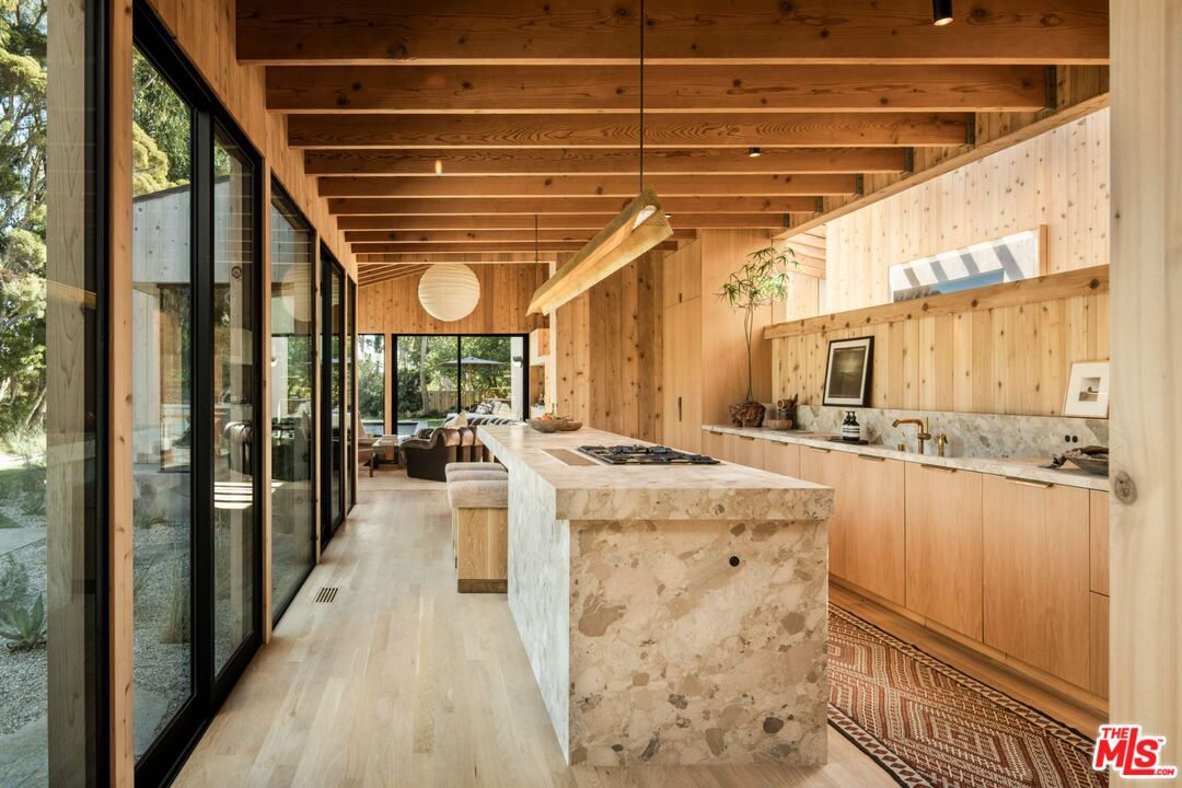 28779 Sea Ranch Way Malibu, CA 90265 - Photo 8 of 23 a view of a kitchen with a sink and cabinets