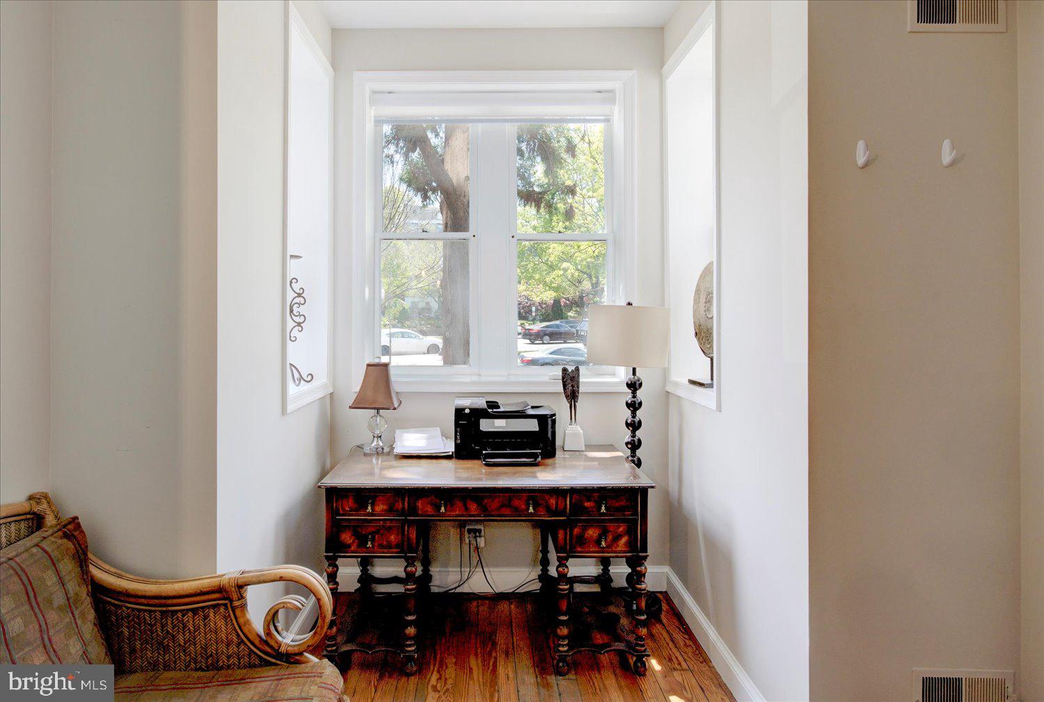 1118 F Street Northeast Washington, DC 20002 - Photo 34 of 62 a bedroom with furniture and a window