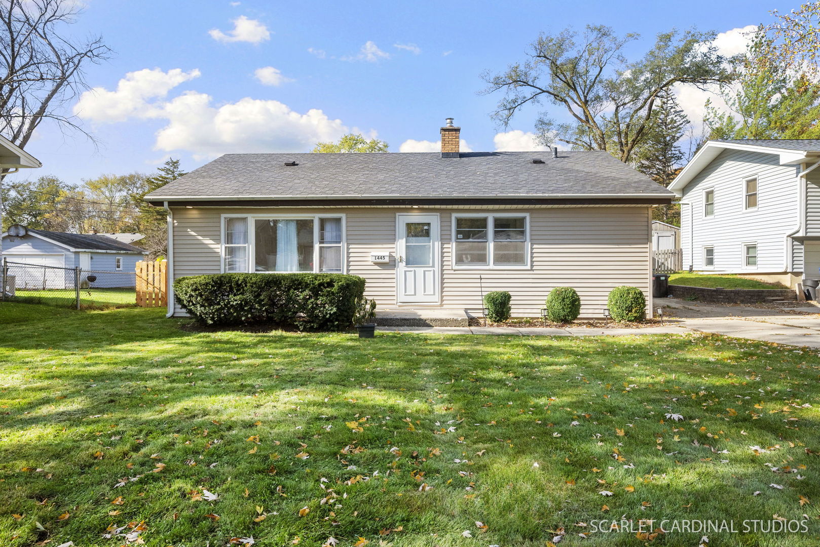 1445 North Webster Street Naperville, IL 60563 - Photo 1 of 16 a front view of house with yard and green space