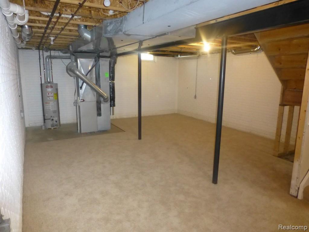 4010 Stone Post Road Newport, MI 48166 - Photo 25 of 27 Partially Finished Basement