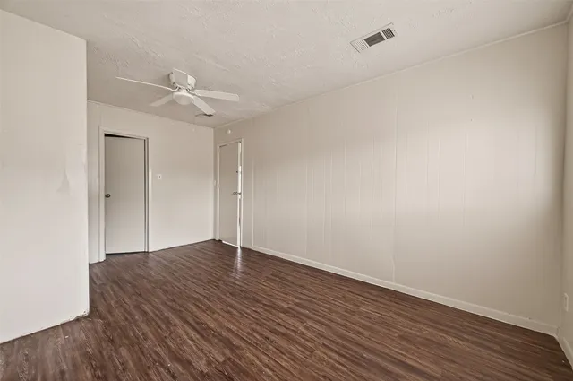 wooden floor in an empty room