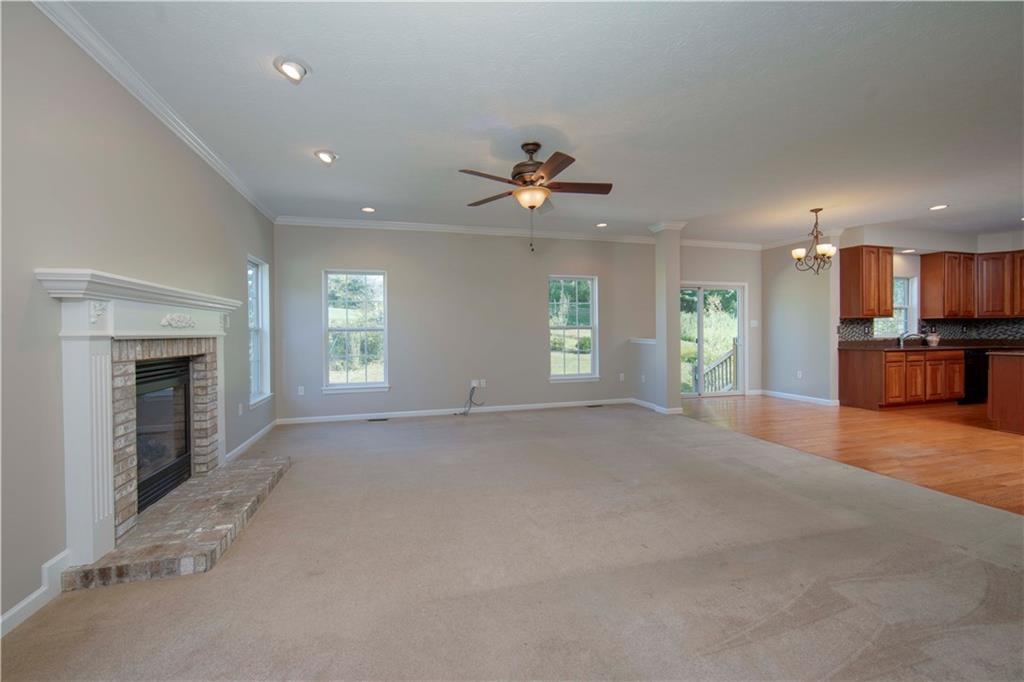 3839 Anderson Road Gibsonia, PA 15044 - Photo 3 of 24 Family room with gas log fireplace...