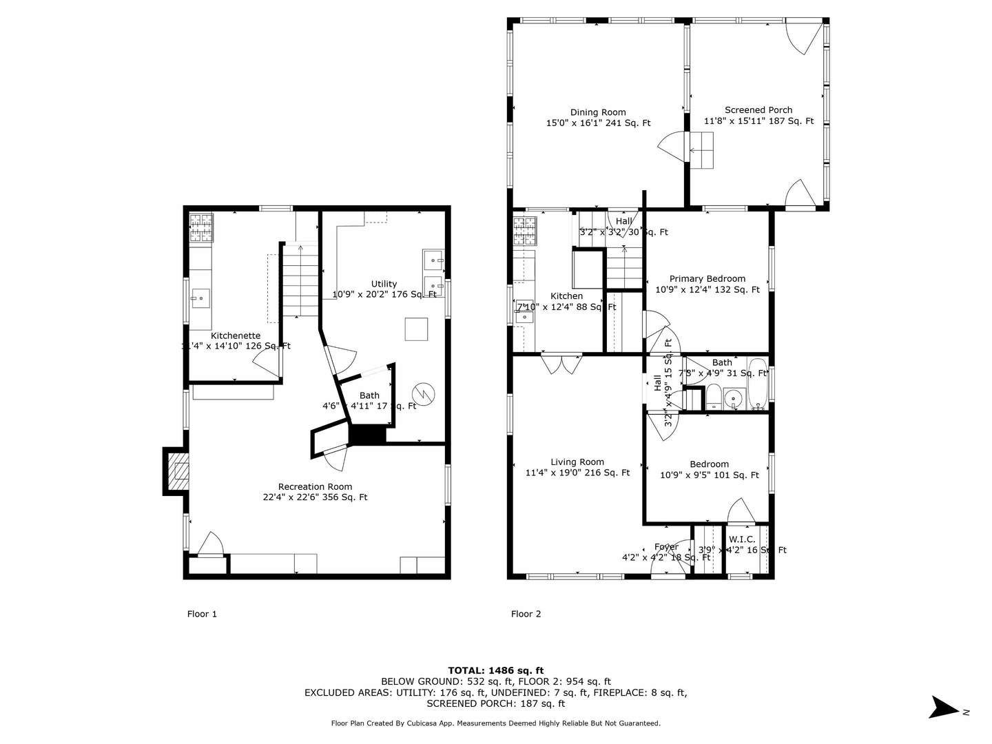 1530 Pitner Avenue Evanston, IL 60201 - Photo 4 of 4 a picture of a floor plan