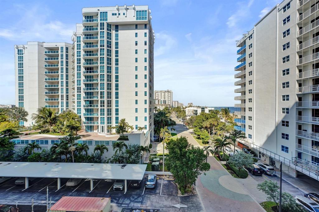 1000 South Ocean Boulevard, Unit 6M Pompano Beach, FL 33062 - Photo 28 of 31 a view of a balcony with plants and outdoor seating